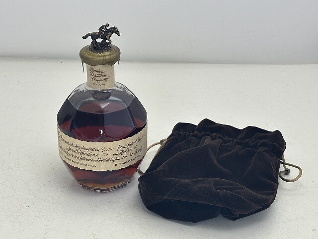 B2318-Y40-892 не . штекер Blanton*sbla тонн одиночный barrel Bourbon виски 750ml 46.5% текущее состояние товар 3
