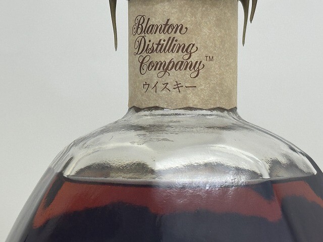 B2318-Y40-892 не . штекер Blanton*sbla тонн одиночный barrel Bourbon виски 750ml 46.5% текущее состояние товар 3
