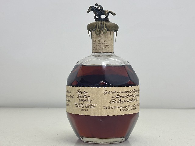 B2318-Y40-892 не . штекер Blanton*sbla тонн одиночный barrel Bourbon виски 750ml 46.5% текущее состояние товар 3