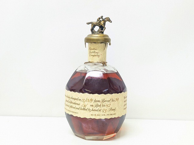 B2230-S3-18703 не . штекер Blanton*s Blanc тонн Bourbon виски 12/13/91 750ml 46.5% коробка есть текущее состояние товар 2