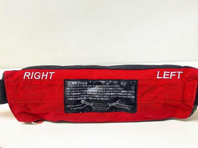 B2219-N41-3457 Daiwa Daiwa DF-2220 compact спасательный жилет талия модель автоматика * ручная активация размер свободный Sakura Mark текущее состояние товар 2