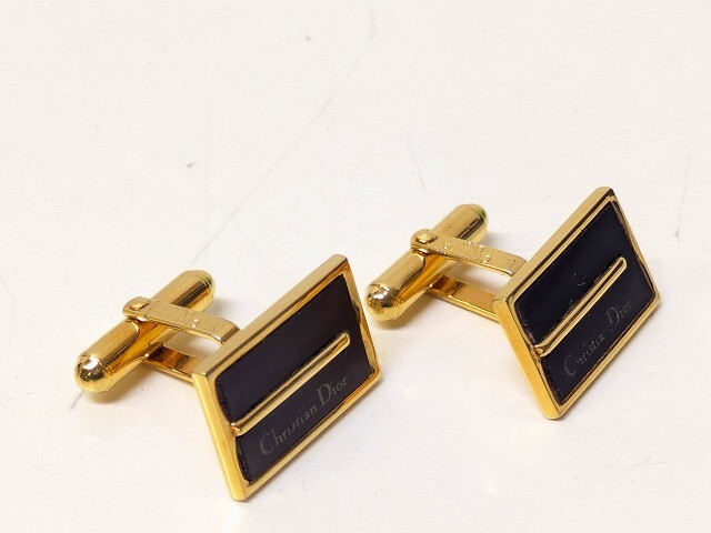 C2630-N35-5186* Christian Dior Christian Dior запонки кнопка мужской аксессуары текущее состояние товар 2*