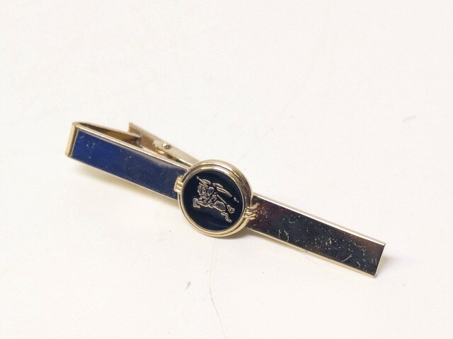 C2629-N44-142* Burberrys Burberry мужской аксессуары комплект булавка для галстука запонки Gold цвет аксессуары текущее состояние товар 2*