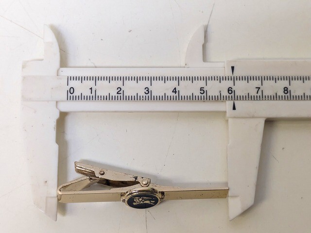 C2629-N44-142* Burberrys Burberry мужской аксессуары комплект булавка для галстука запонки Gold цвет аксессуары текущее состояние товар 2*