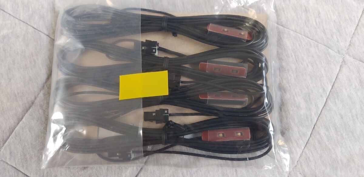 【在庫整理価格】角形端子形状 pioneer パイオニア ナビ 純正品 フルセグ フィルム アンテナ4本 セット ガラス 交換 補修 本体付属品 #16_画像1