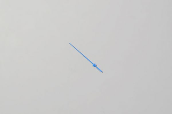 【SEIKO 社外部品】 針 秒針のみ ストレート ブルー グロス セイコー ブラックボーイ タートル SKX007 SRP7##_画像1