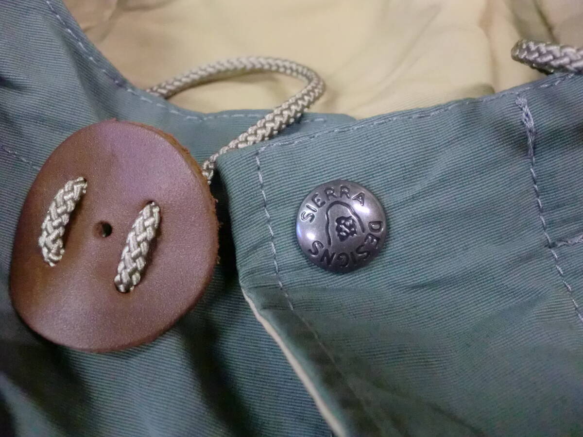 SIERRA DESIGNS CORDURA 60/40 SHORT MOUNTAIN PARKA S шалфей Sage горная парка 621002 sierra жакет нейлон 