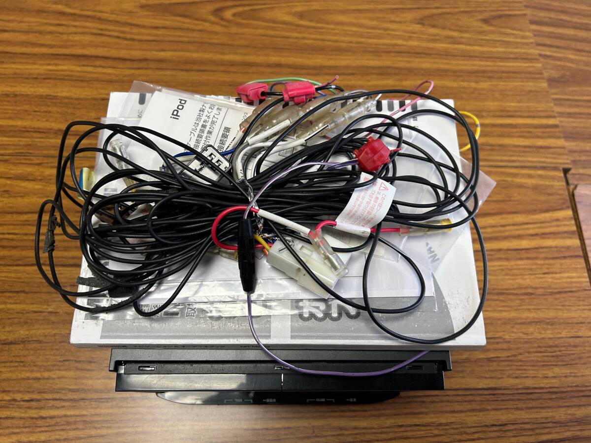 三菱　ナビゲーション　NR-MZ03　取扱説明書付き　実動　ハーネス付き_画像2