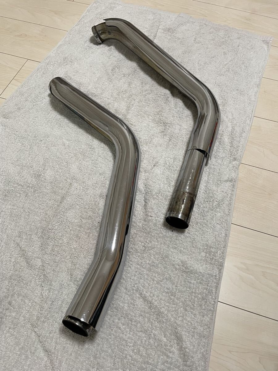 ハーレー ソフテイル モーターステージ ショットガン エキパイ 00-06年 FXST FXSTS FXSTC FXSTB FLSTC FLSTF マフラー サイレンサー_画像4