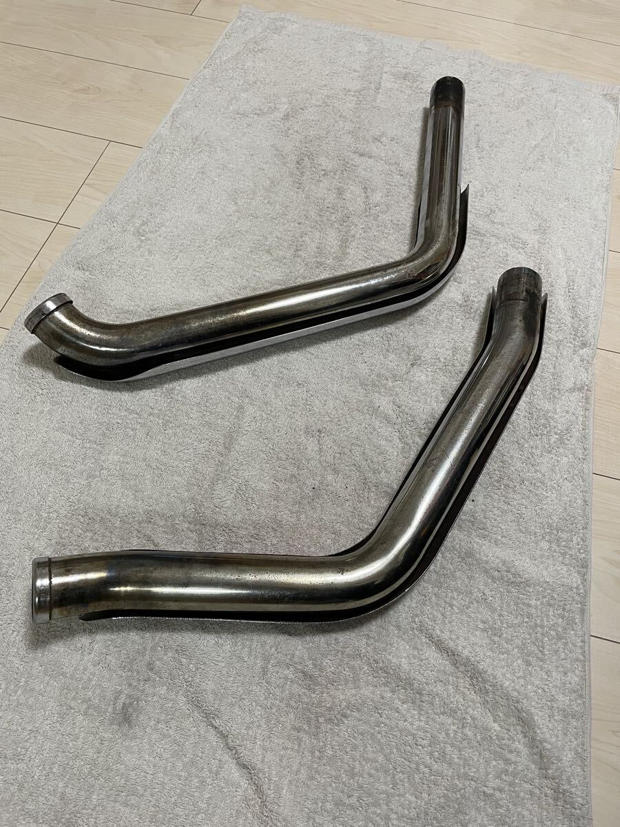 ハーレー ソフテイル モーターステージ ショットガン エキパイ 00-06年 FXST FXSTS FXSTC FXSTB FLSTC FLSTF マフラー サイレンサー_画像5