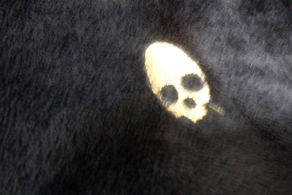 ビームス BEAMS リバーシブル フルジップアップパーカー ボア キルティング M 黒 ブラック _画像6