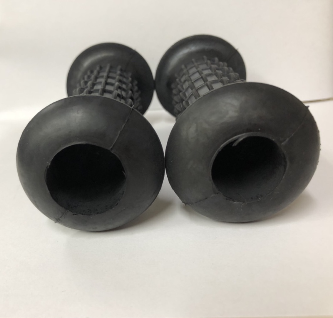 送料660円■本物★キジマ★クラシック/Z2/グリップ/黒/貫通/22.2φ/ゼファー/400/χ/ZRX/Z900RS/Z400FX/RZ/KH/CBX/GS/130mm/KIJIMA/201-490_画像5