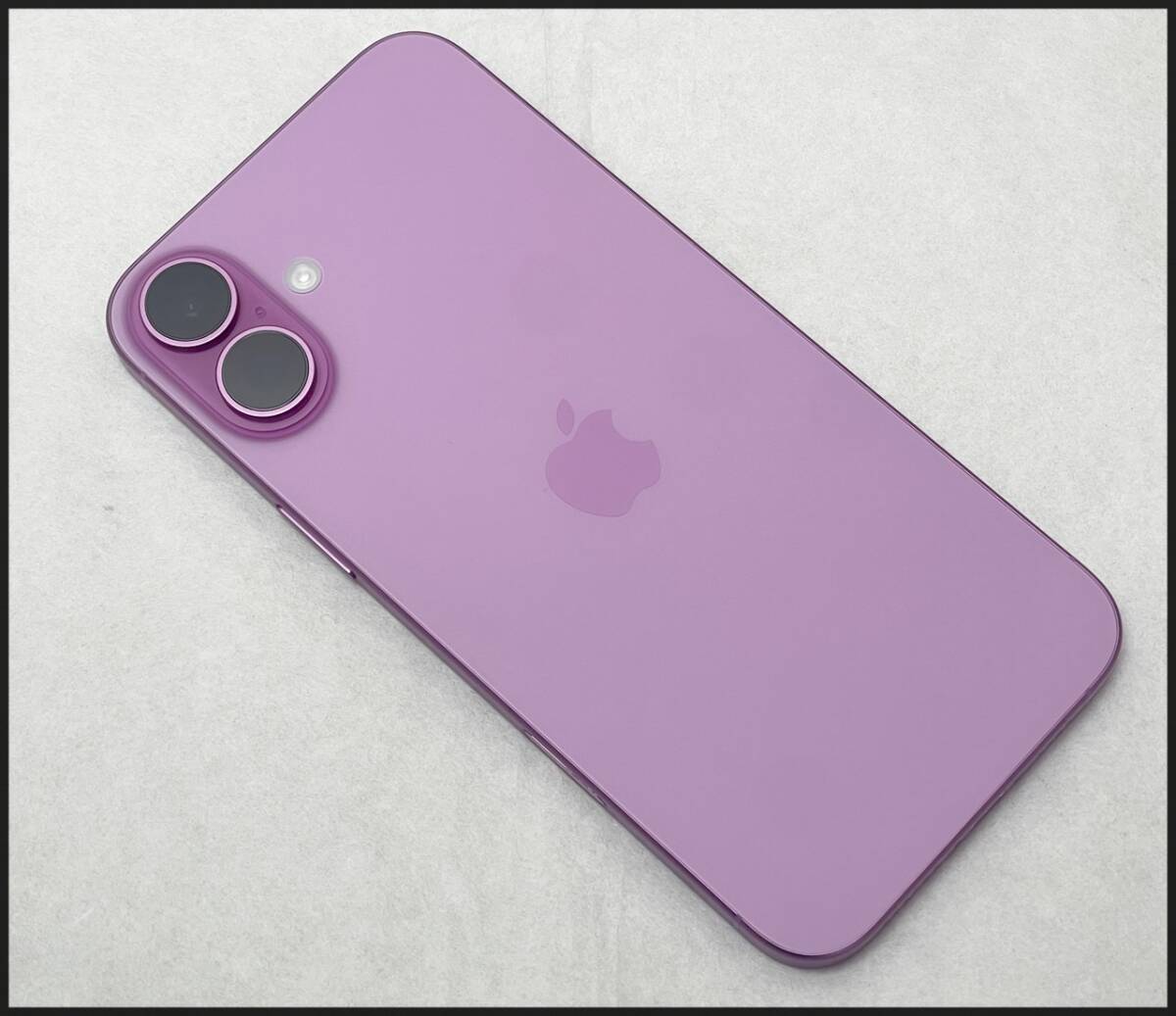 中古 iPhone16 Plus 128GB ピンク 3N345J/A デモ機 A3289 (au 〇判定) バッテリー状態100% 領収書可_画像1