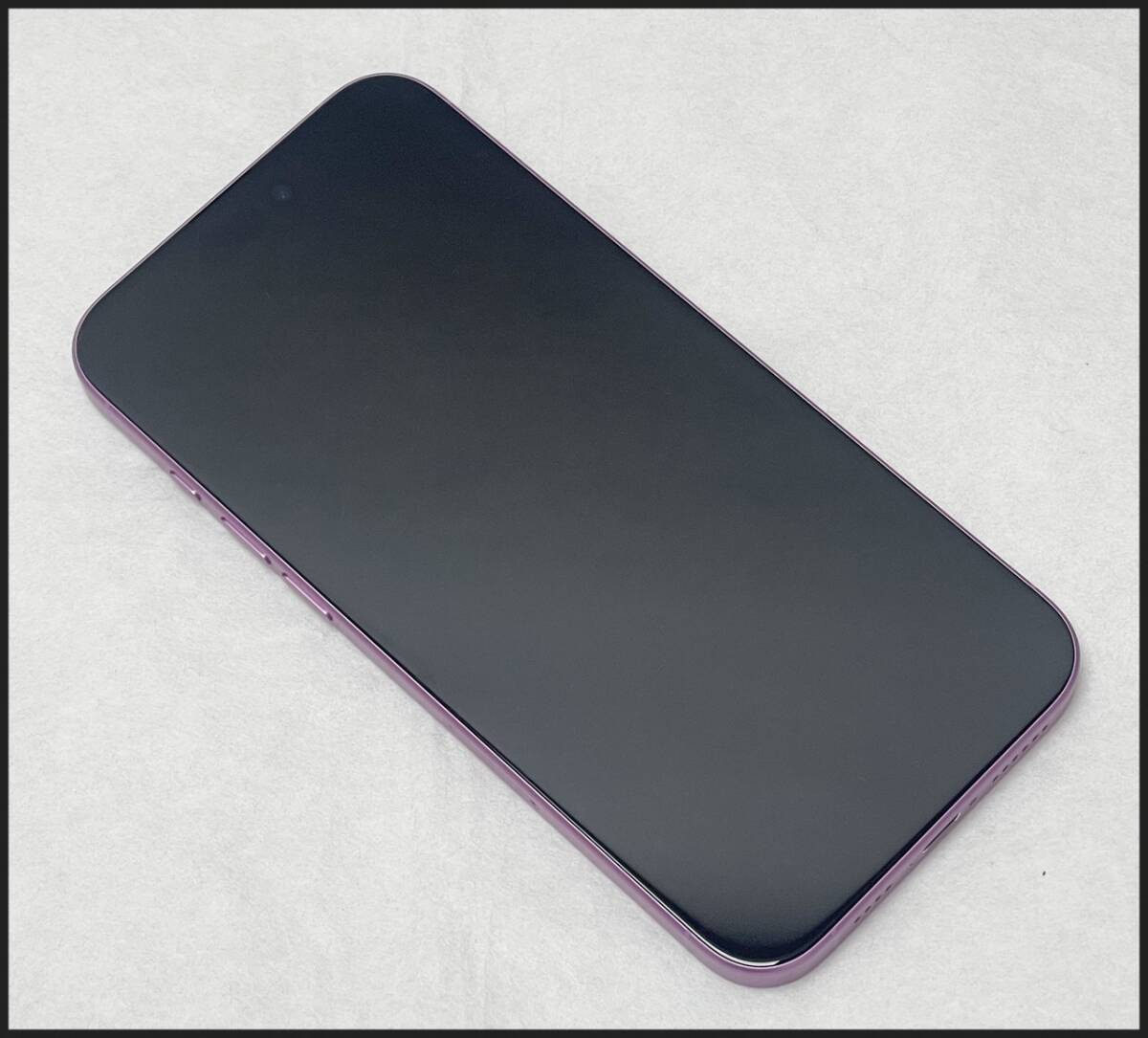 中古 iPhone16 Plus 128GB ピンク 3N345J/A デモ機 A3289 (au 〇判定) バッテリー状態100% 領収書可_画像3