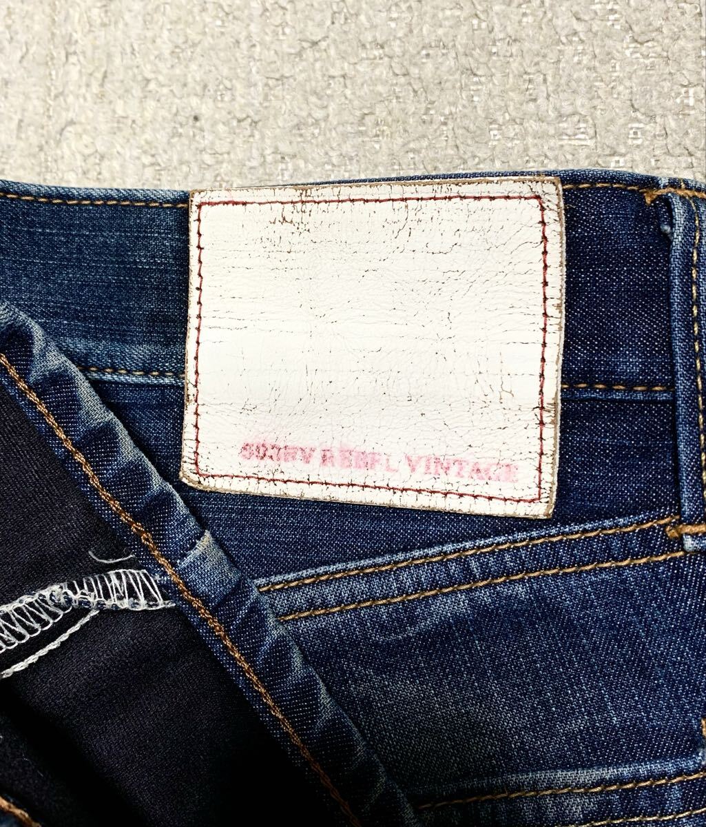 EDWIN 503RV.GORE WINDSTOPPER 搭載 テーパード デニム 30×32(防風 ライディング パンツ/チェーンステッチ/W87股下82/lee kushitani type)_画像5