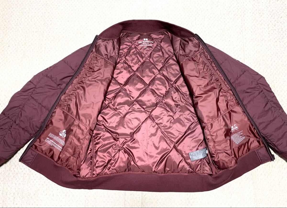 新品同様:UNIQLO × White Mountaineering.ハイブリッド ダウン ジャケット XL(ブルゾン/幅65丈72/2024年モデル/+j u/ウルトラライトダウン_画像5