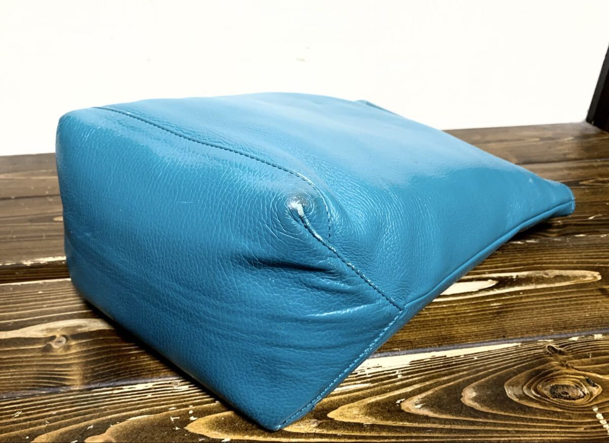 YOUNG&OLSEN The DRYGOODS STORE.レザー トートバッグ(2WAY/兼 ショルダーバッグ/H35W34D14/ヤングアンドオルセン/上質.牛革/slow type)_画像4