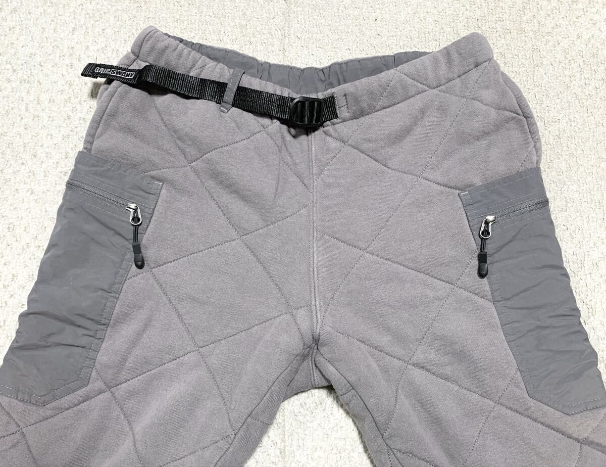 GRIP SWANY(グリップスワニー)キルティング イージー パンツ S(GSP-75/QUILT GEAR PANTS 2.0/キルトギアパンツ/W74-82股下65/キャンプ_画像3