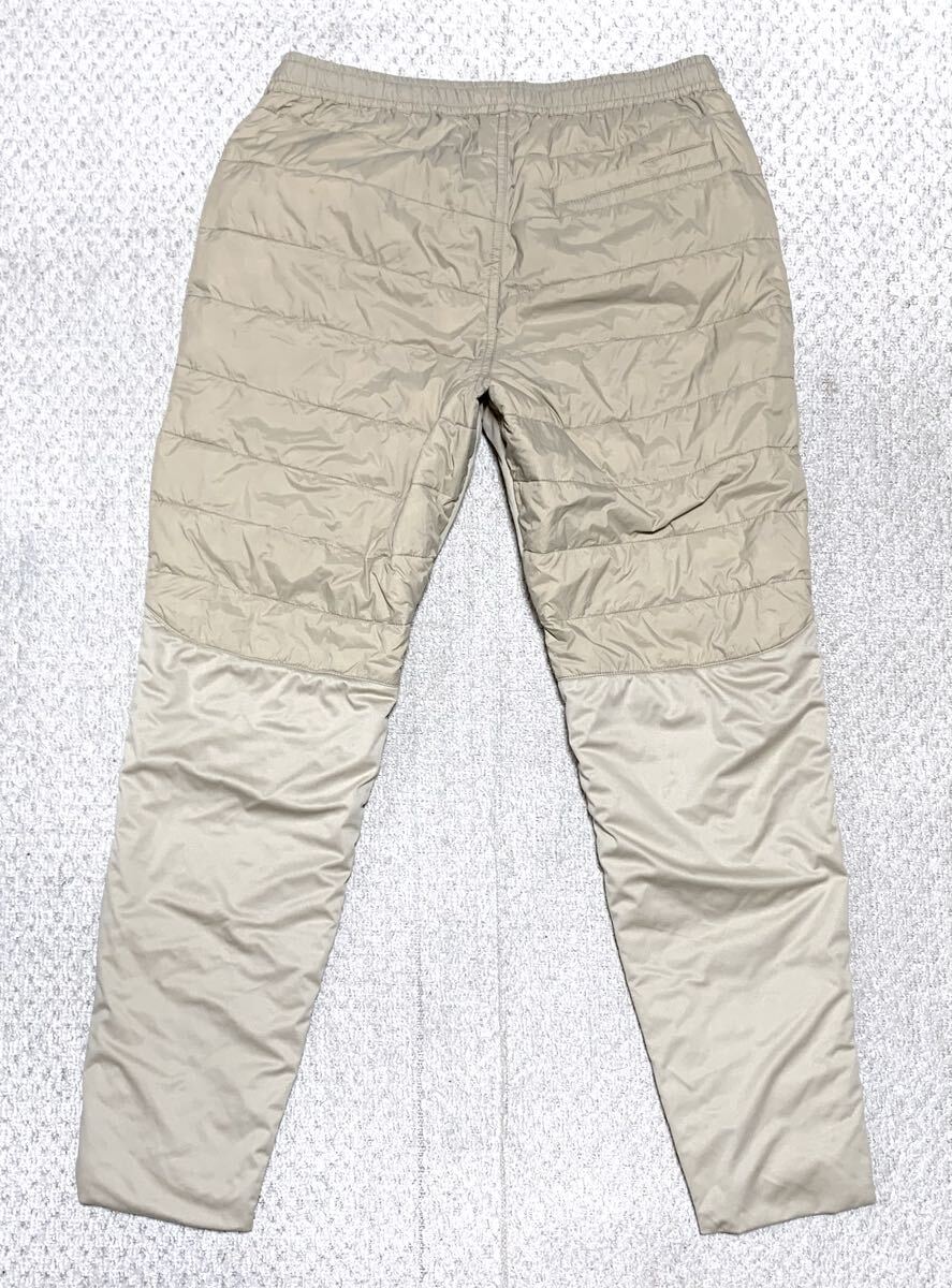 未使用:WORKMAN.テーパード ダウン パンツ M(ベージュ/WASHABLE FUSION DOWN/洗える フュージョン ダウン/W76-86股下72/uniqlo taion type)_画像2