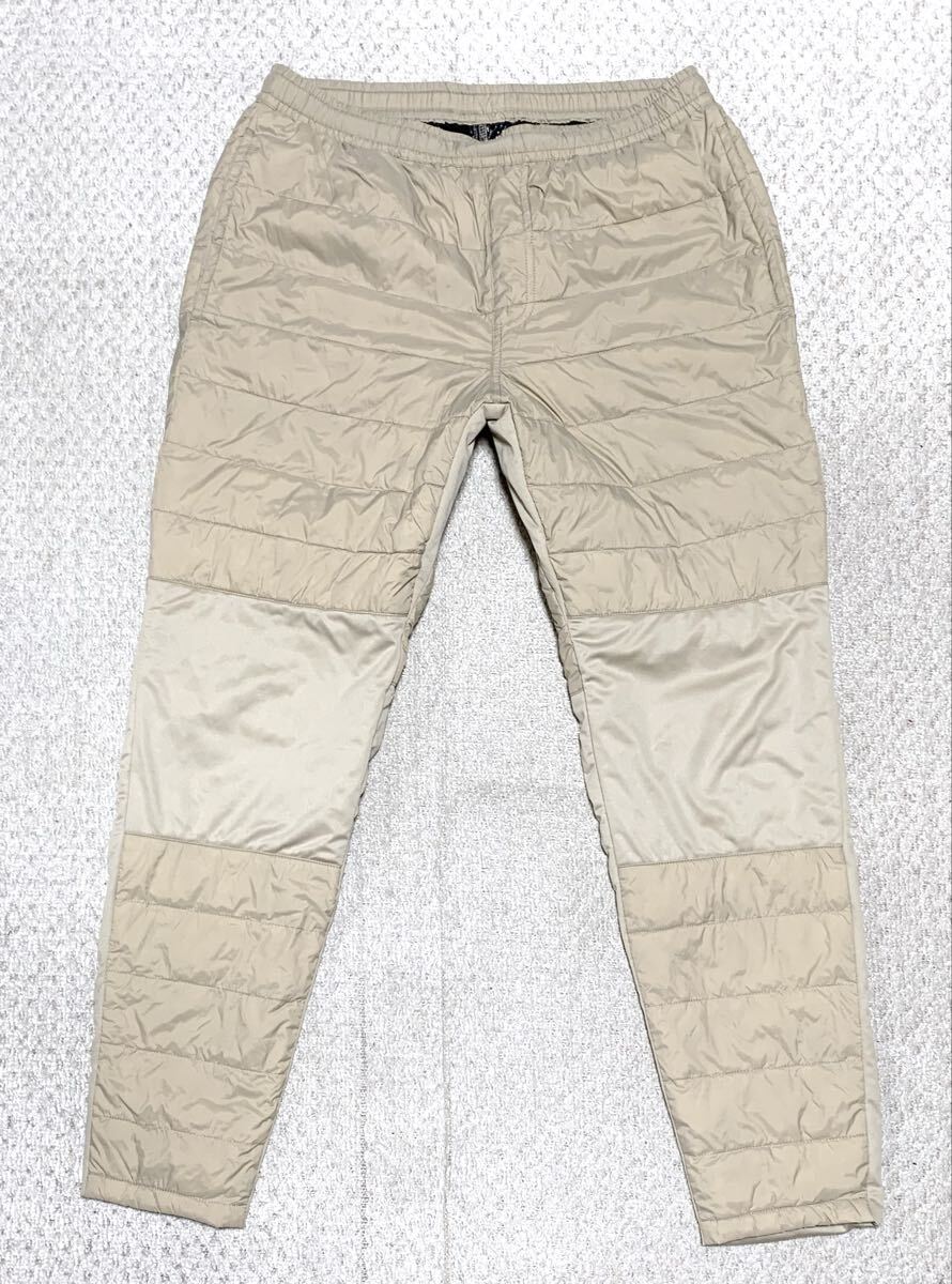 未使用:WORKMAN.テーパード ダウン パンツ M(ベージュ/WASHABLE FUSION DOWN/洗える フュージョン ダウン/W76-86股下72/uniqlo taion type)_画像1