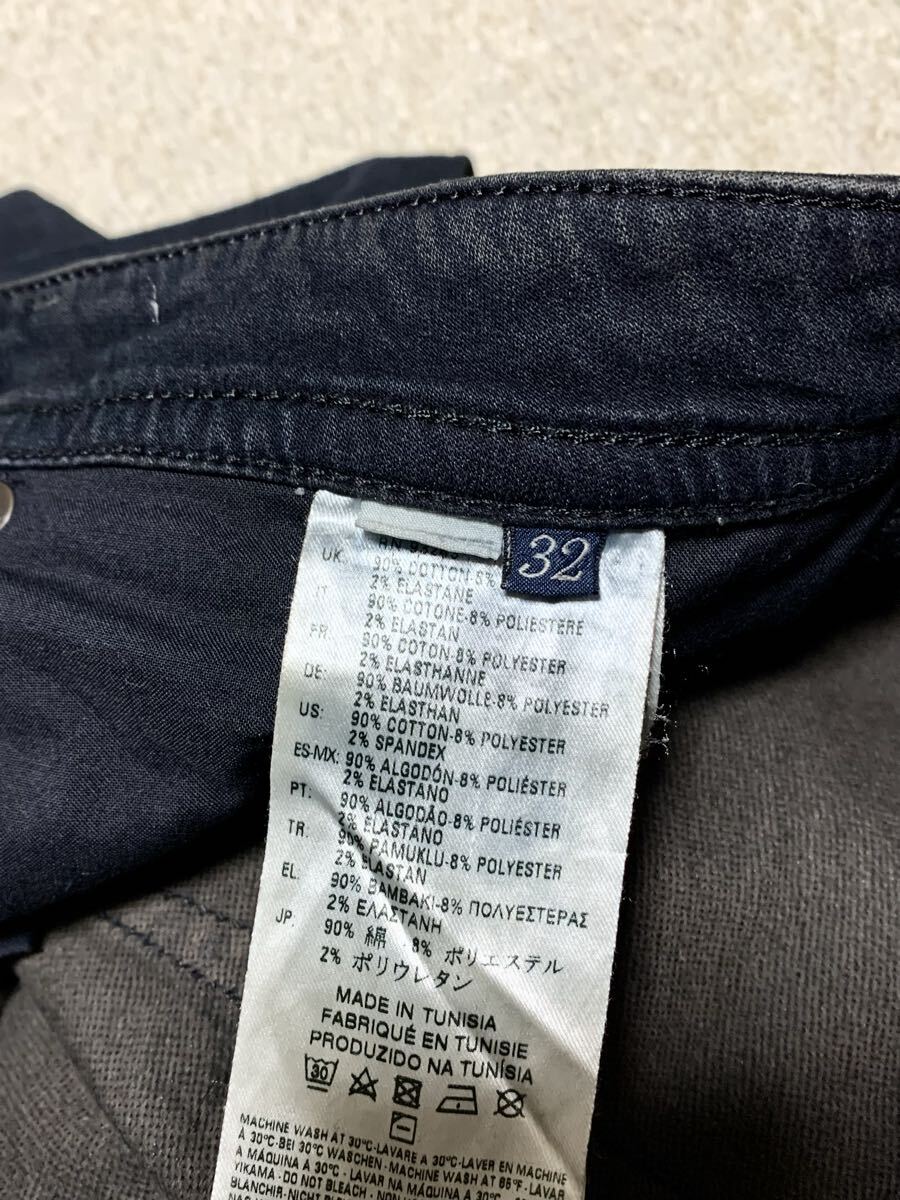 美品:ディーゼル.SPENDER-NE.テーパード ジョグジーンズ 32(JOGG JEANS/ストレッチ/スウェット デニム/W88股下76/リペア加工/krooley)_画像7