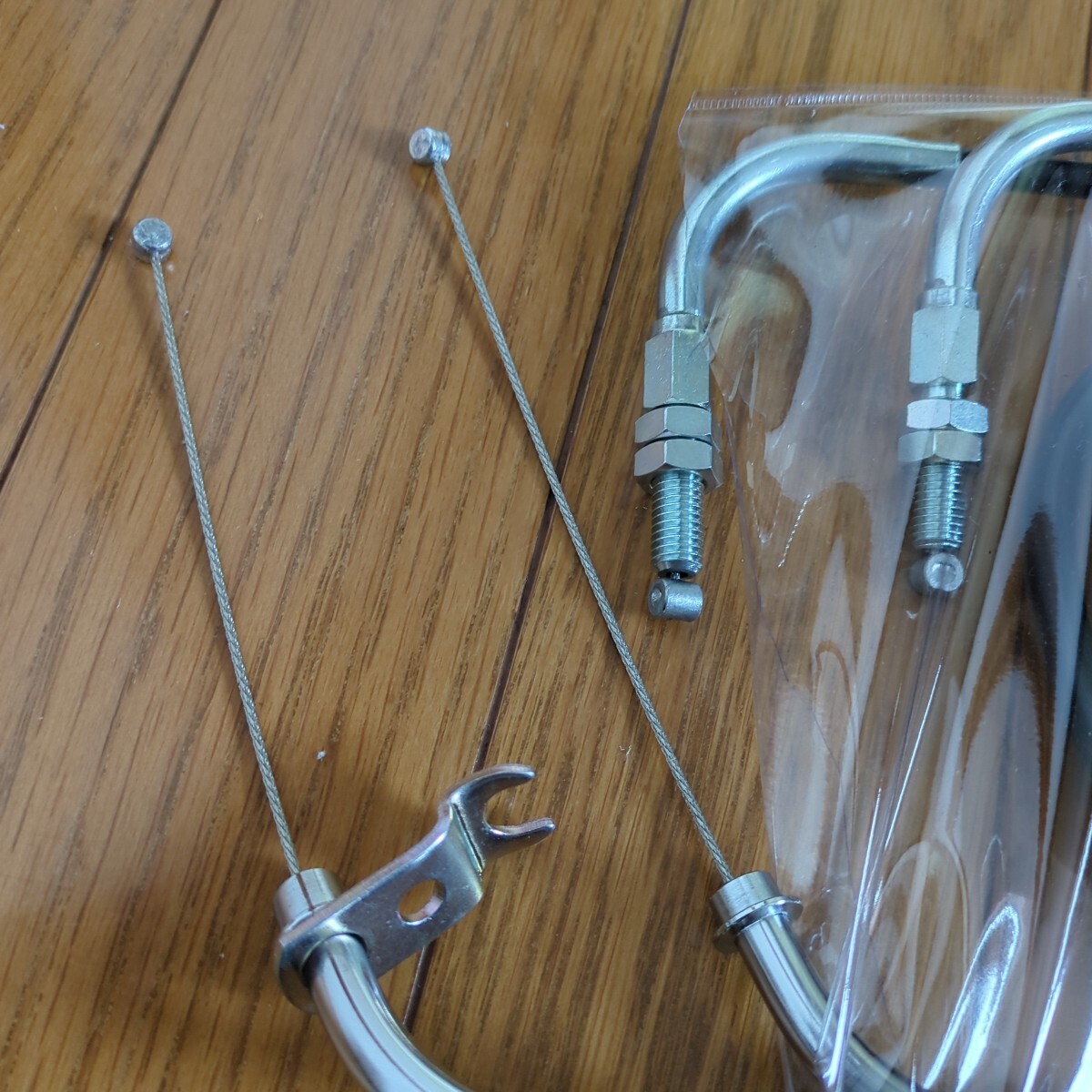 HURRICANE ハリケーン ロングスロットルケーブル ロングクラッチケーブルセット　新品未使用_画像4