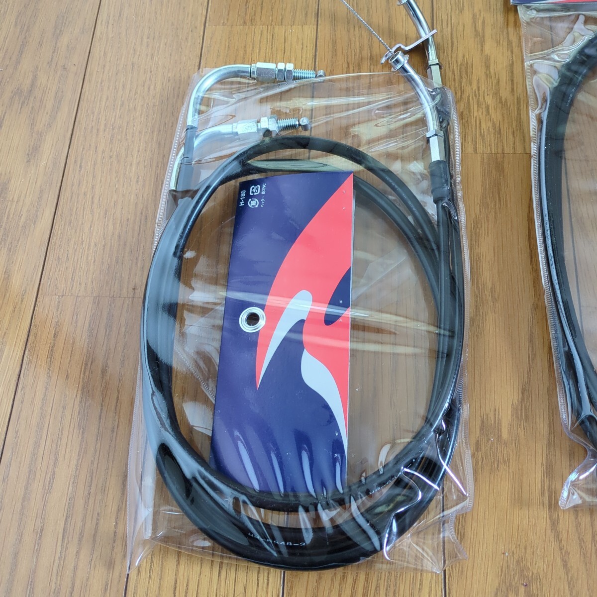 HURRICANE ハリケーン ロングスロットルケーブル ロングクラッチケーブルセット　新品未使用_画像6