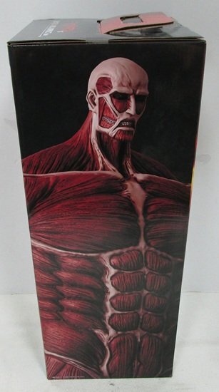 ■【未開封】一番くじ 進撃の巨人 ~獣の巨人は俺が仕留める~ ラストワン賞 超大型巨人 MEGAIMPACT フィギュア　BANDAI_画像4