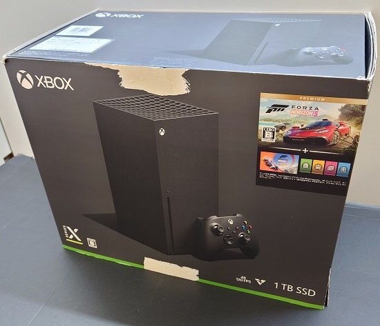 [中古] Microsoft◆Xbox Series X本体 Forza Horizon 5 同梱版◆ソフト欠品_画像1