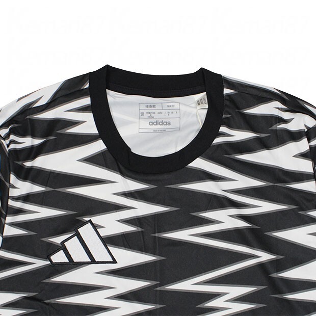 【新品】adidasアディダス●サッカー グラフィック プラクティスジャージー 長袖 メンズ JC6730 KPW05●ブラックXL●4950円●アマゾン以下_画像2