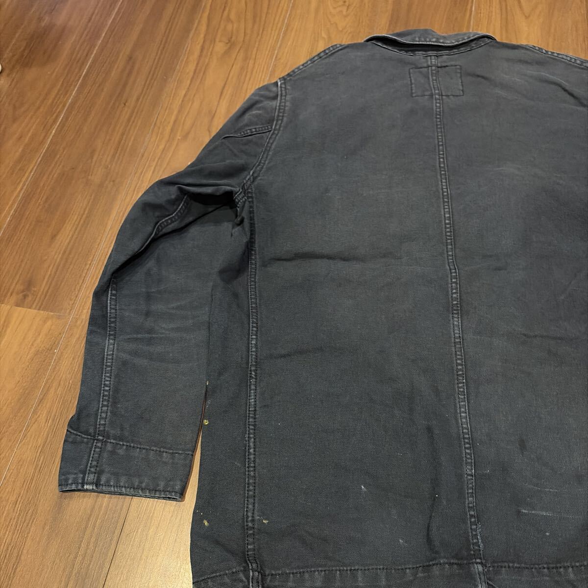 Levi’s リーバイス カバーオール BORO ボロ XL ブラック 黒 ジャケット ヴィンテージ 古着_画像6