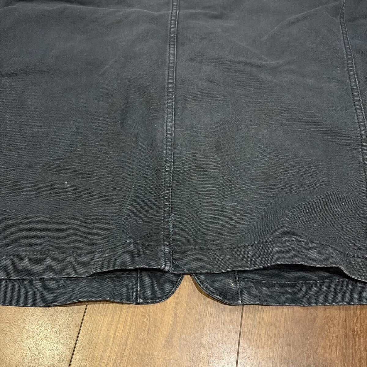 Levi’s リーバイス カバーオール BORO ボロ XL ブラック 黒 ジャケット ヴィンテージ 古着_画像8