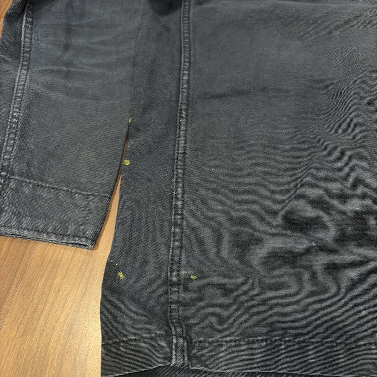 Levi’s リーバイス カバーオール BORO ボロ XL ブラック 黒 ジャケット ヴィンテージ 古着_画像9