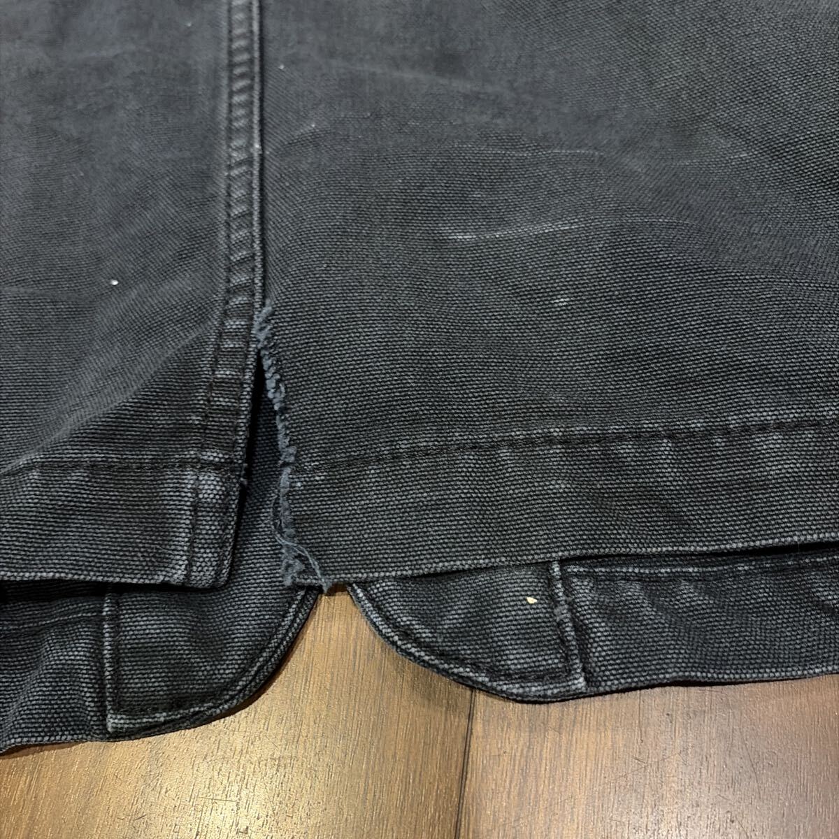 Levi’s リーバイス カバーオール BORO ボロ XL ブラック 黒 ジャケット ヴィンテージ 古着_画像10