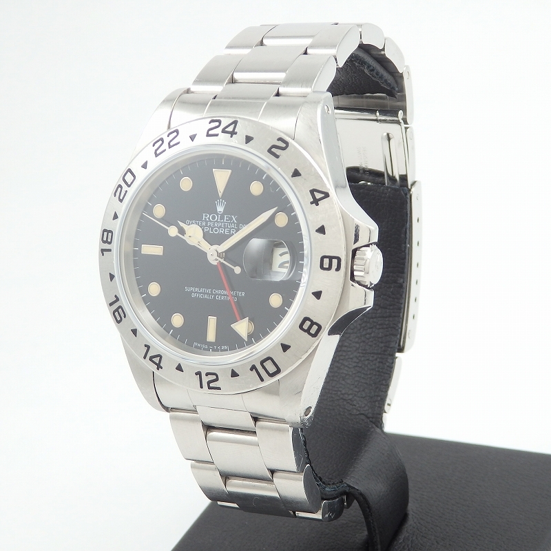 【中古】ロレックス　ROLEX　16550　エクスプローラーⅡ　ブラック文字盤　OH済み_画像5