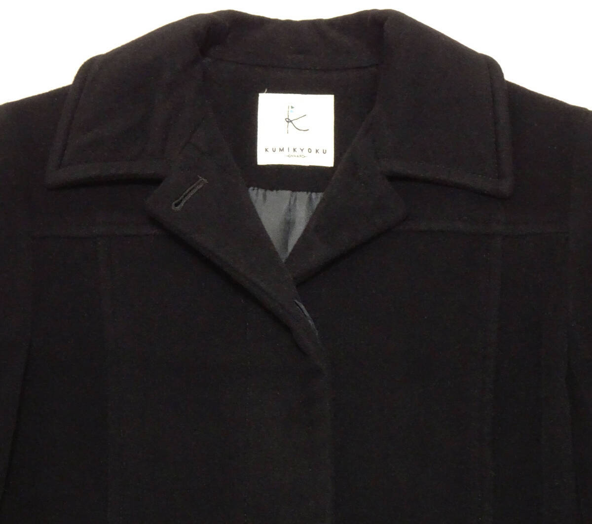 KUMIKYOKU（クミキョク）/アンゴラウール/ショートコート/M_画像6
