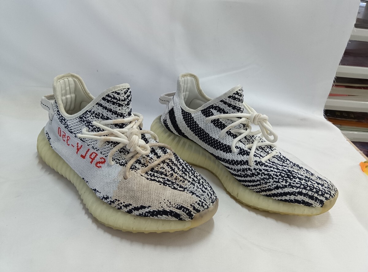 adidas/ Adidas BOOST 350 SPLY / форсирование Zebra CP9654 28.0cm спортивные туфли 