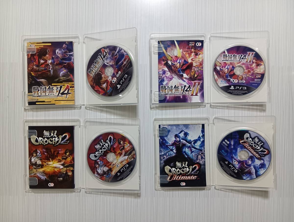 ps3　4本セット 戦国無双4　戦国無双4-Ⅱ　　　　　無双オロチ　2　　Ultimate_画像3