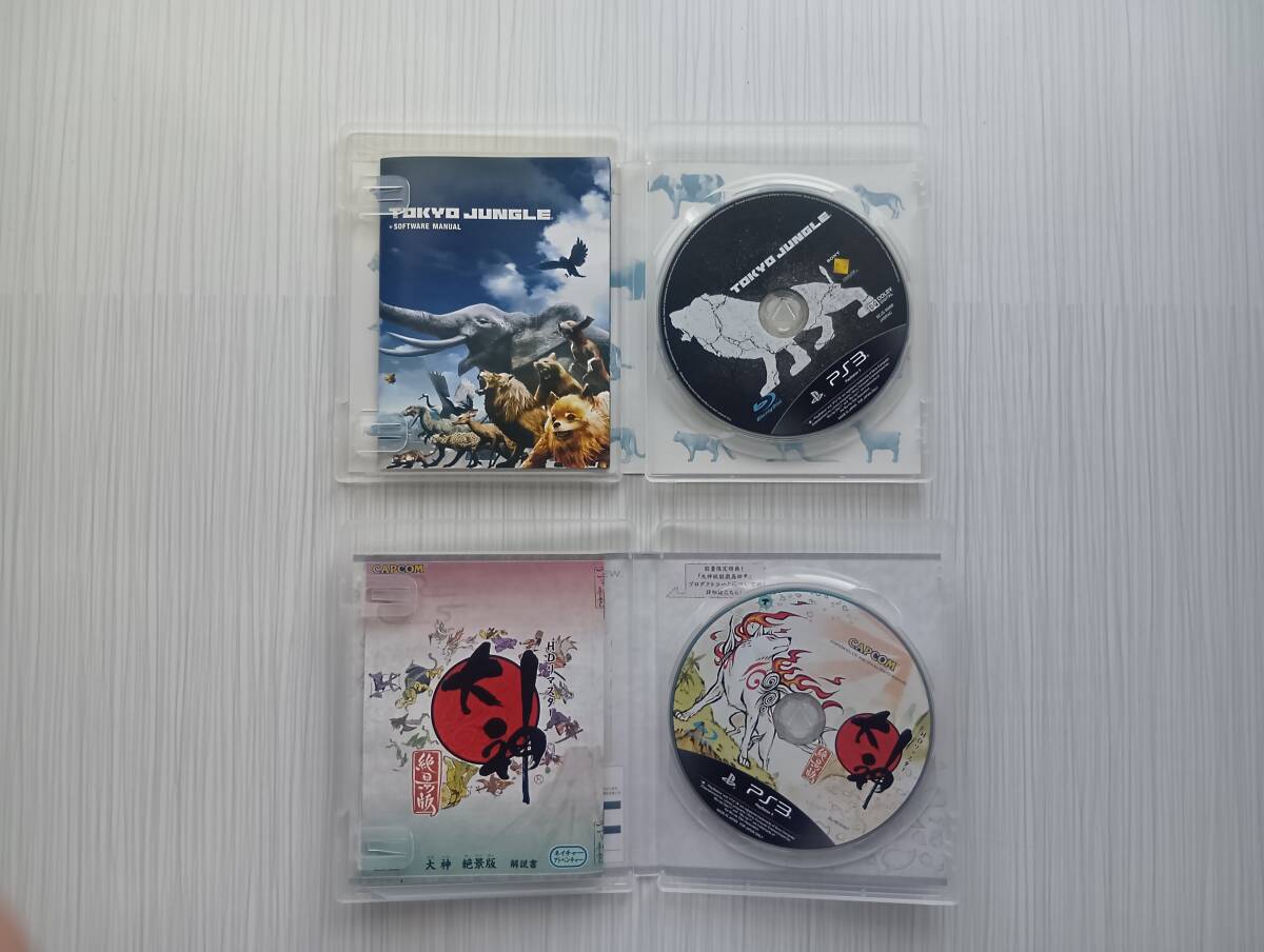 ps3　2本セット　　大神　絶景版　　　トーキョージャングル_画像3