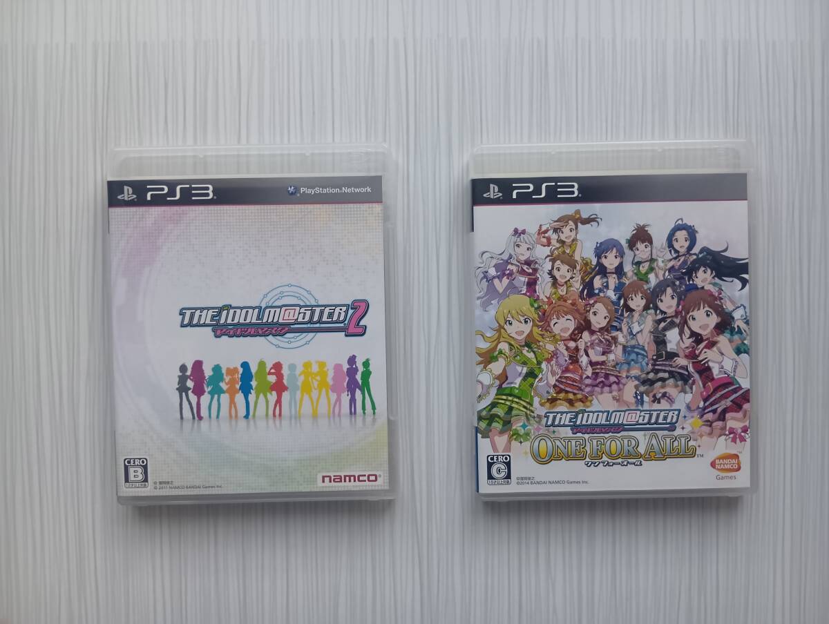 ps3　2本セット　　アイドルマスター　2　　ワンフォーオール_画像1