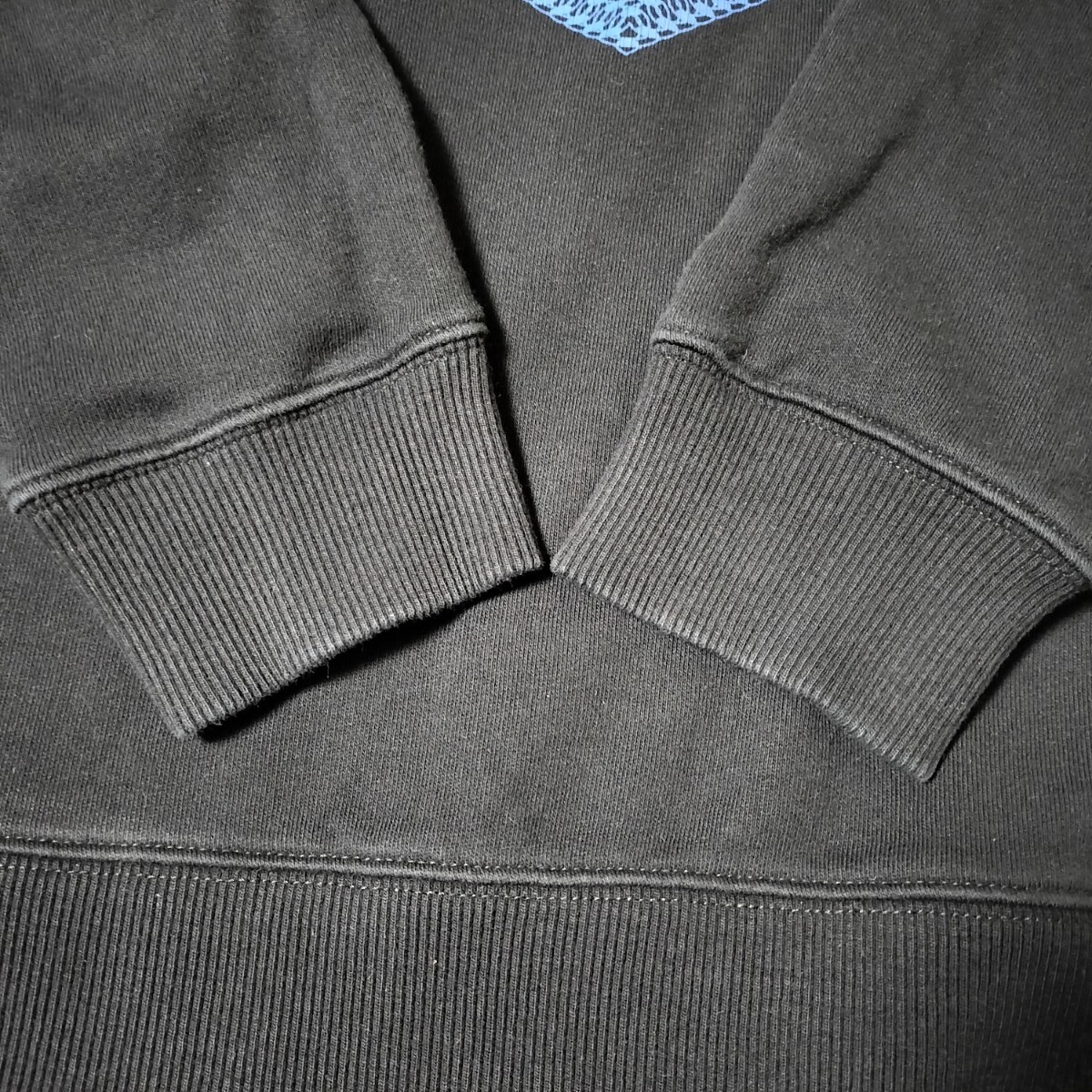 GIVENCHY PARIS ジバンシー レインボー チェーンプリント ロゴ パーカー フーディー S ブラック 黒 鎖 ジバンシイ ジバンシィ 送料無料_画像8