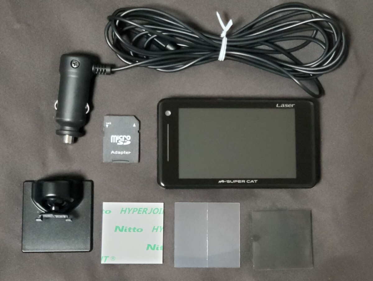 ユピテル レーダー探知機 GS303L 中古品_画像1