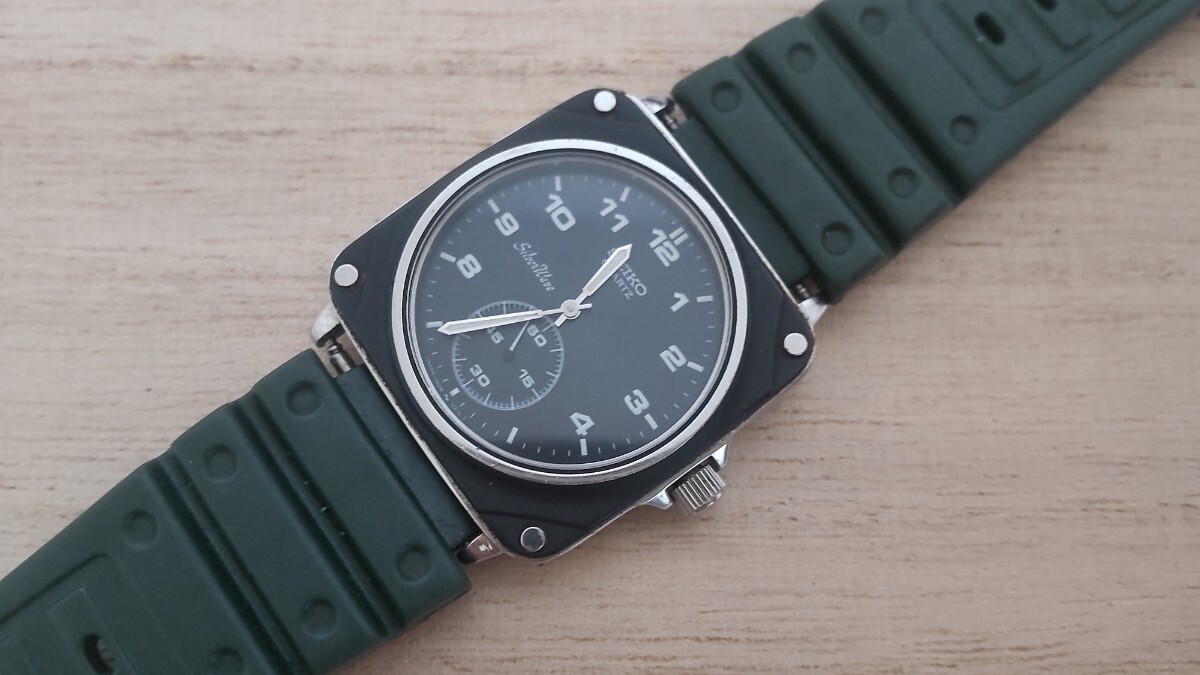 SEIKO セイコー シルバーウェーブ スクエア 2628-0040 スモセコ 電池交換済み 稼働品_画像4