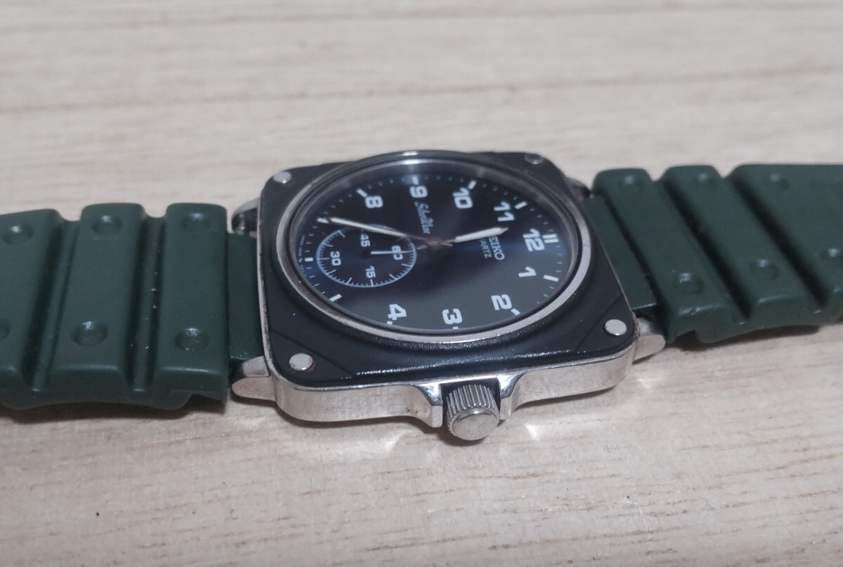 SEIKO セイコー シルバーウェーブ スクエア 2628-0040 スモセコ 電池交換済み 稼働品_画像5