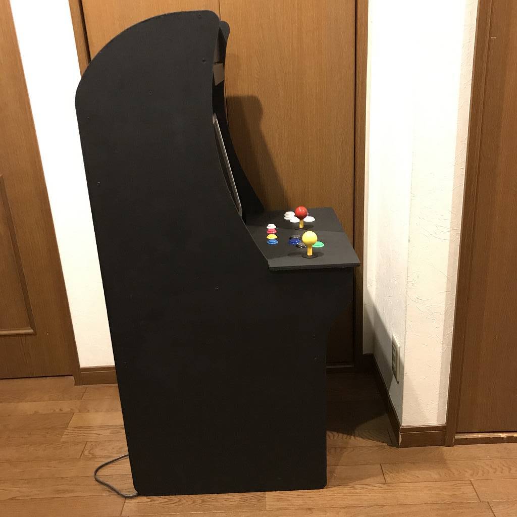 アップライト 駄菓子屋 筐体 19インチ液晶 レトロゲーム機 in1 横画面 Arcade1up アーケード1up 風 パンドラボックス pandora _画像1