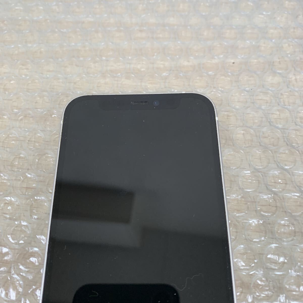  б/у товар смартфон Apple iPhone 12 mini 128GB белый MGDM3J/A SIM блокировка нет au: суждение 0 смартфон * мобильный телефон 