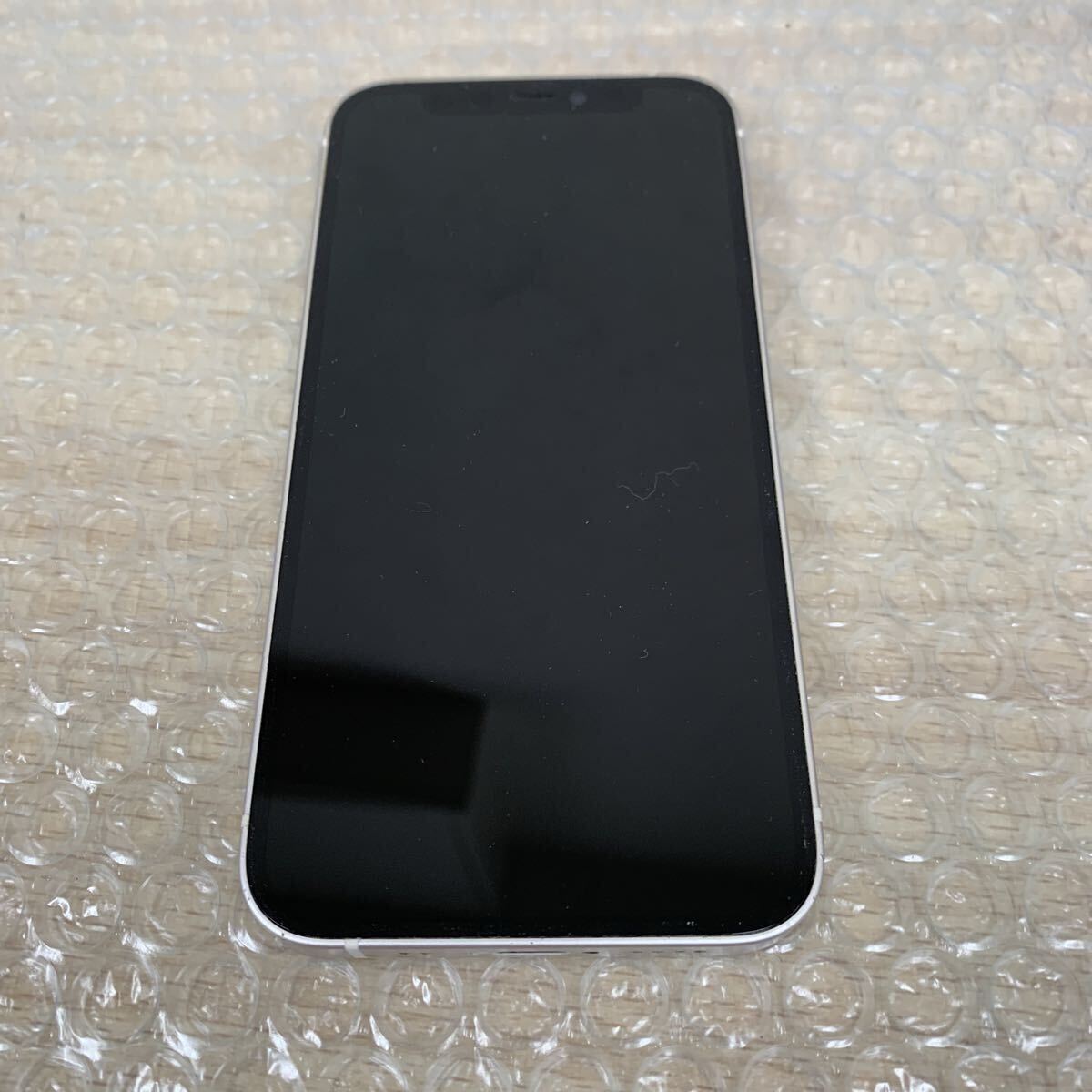  б/у товар смартфон Apple iPhone 12 mini 128GB белый MGDM3J/A SIM блокировка нет au: суждение 0 смартфон * мобильный телефон 