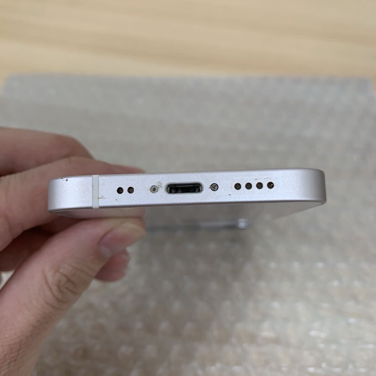  б/у товар смартфон Apple iPhone 12 mini 128GB белый MGDM3J/A SIM блокировка нет au: суждение 0 смартфон * мобильный телефон 