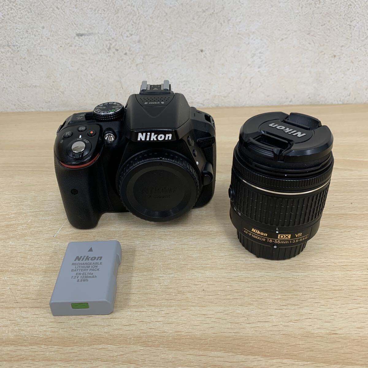  б/у товар Nikon Nikon D5300 линзы комплект AF-P 18-55 VR Kit цифровая камера * цифровой однообъективный зеркальный камера 