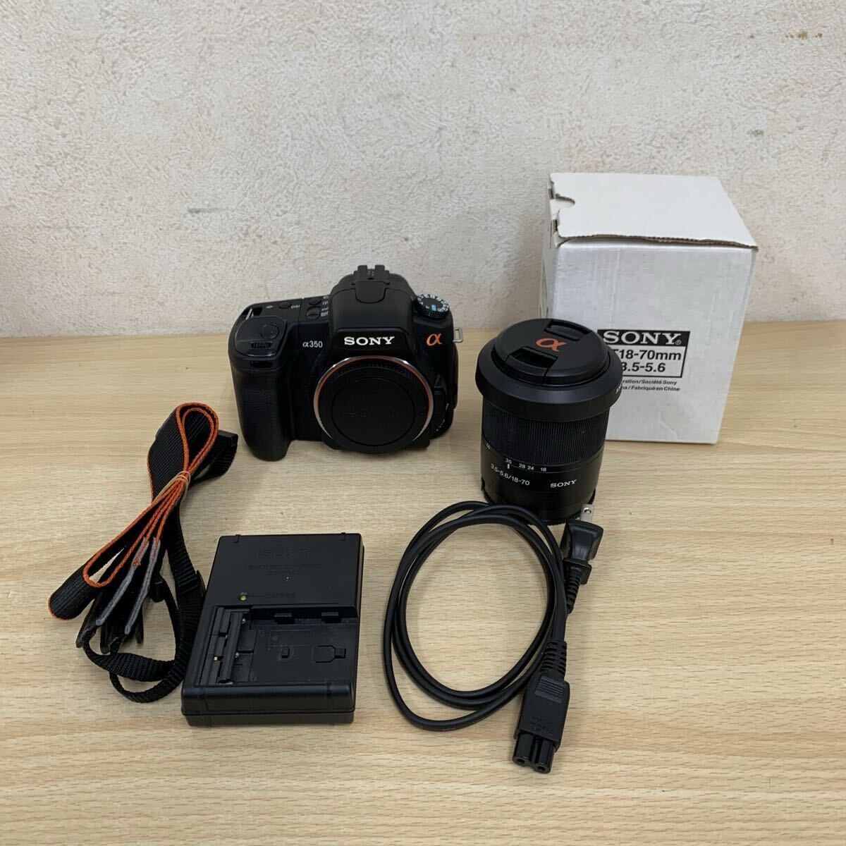  текущее состояние товар Sony SONY α350 DSLR-A350K zoom линзы комплект DT 18-70mm F3.5-5.6 цифровой однообъективный зеркальный камера 